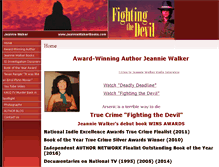 Tablet Screenshot of jeanniewalkerbooks.com